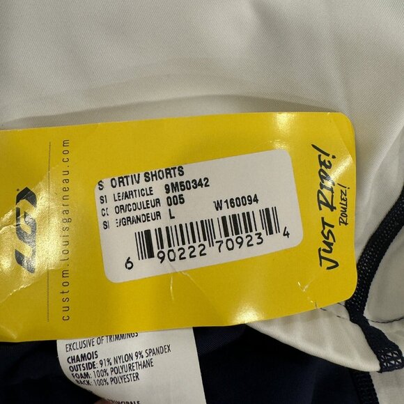 Louis Garneau Women’s Sportiv Cycling Biking Shorts Size L - Picture 6 of 11